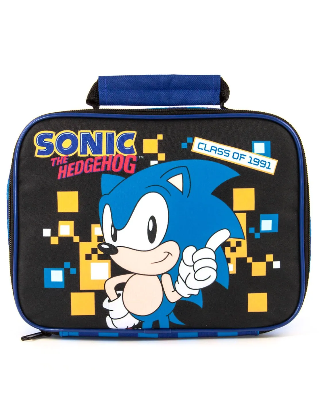 Sonic The Hedgehog Retro Style Gaming Lunch Bag