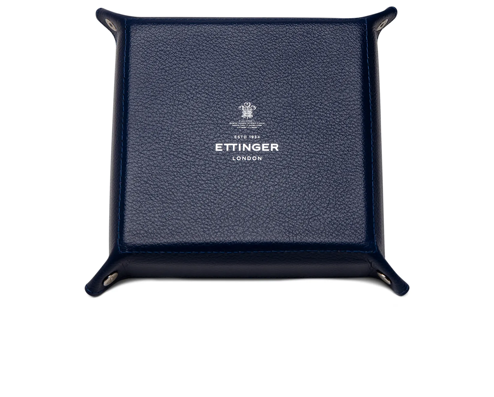 Square Valet Tray - Marine blue