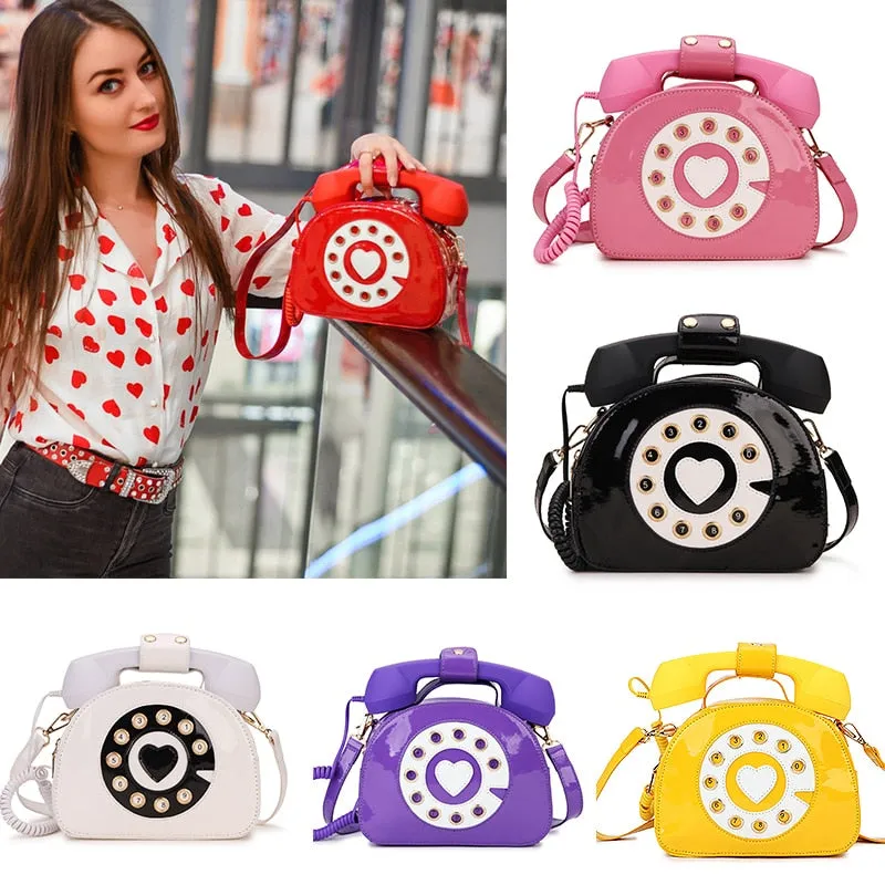 Telephone Shape Purses