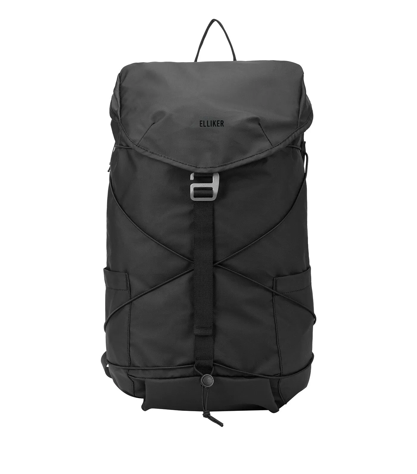 Wharfe Flap Over Backpack 22L Black