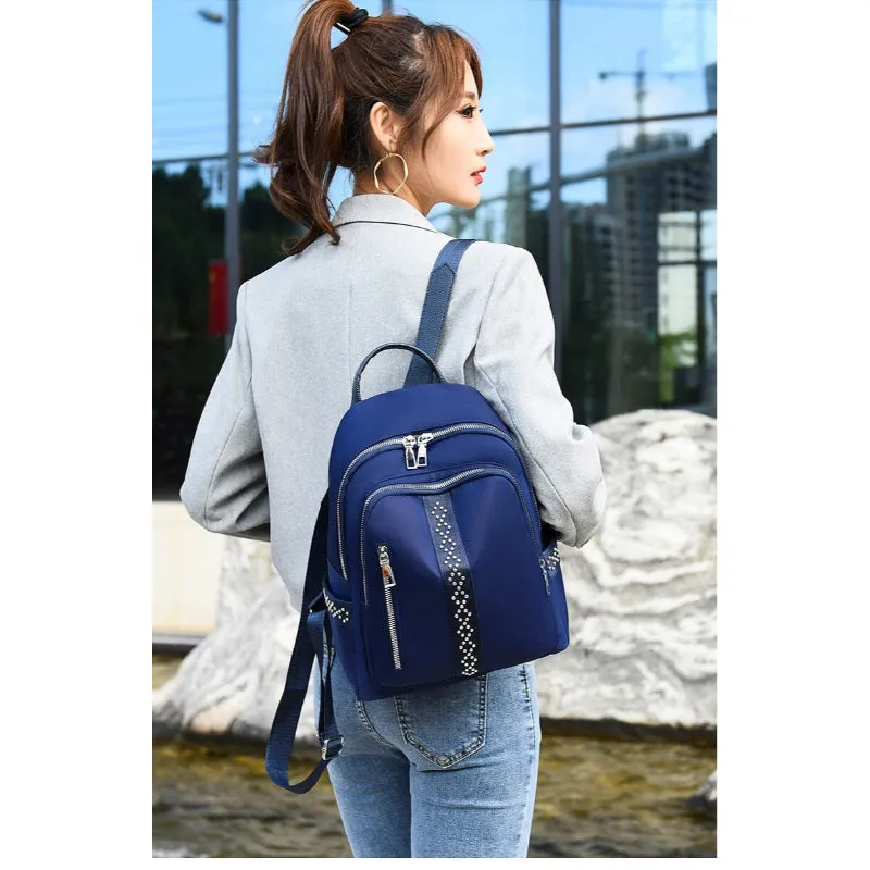 Women's Casual Zipper Backpack