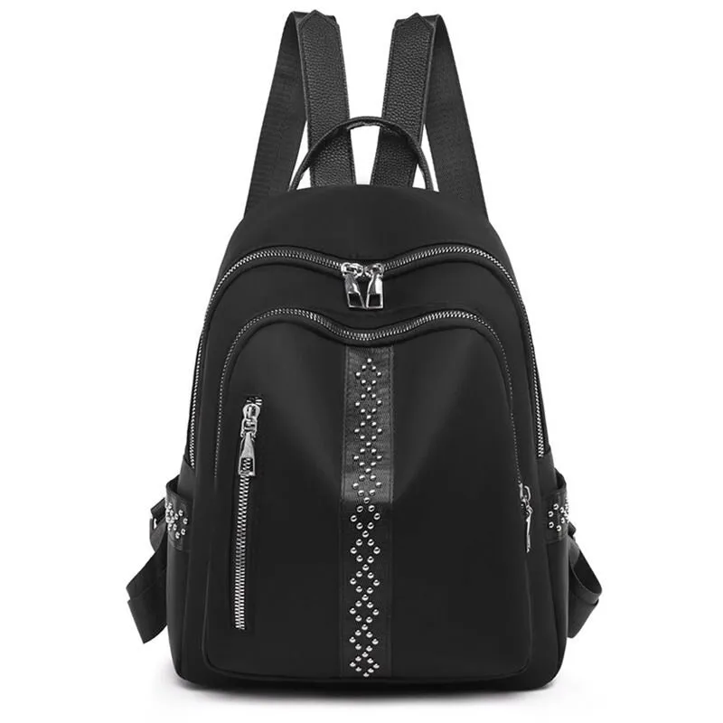 Women's Casual Zipper Backpack