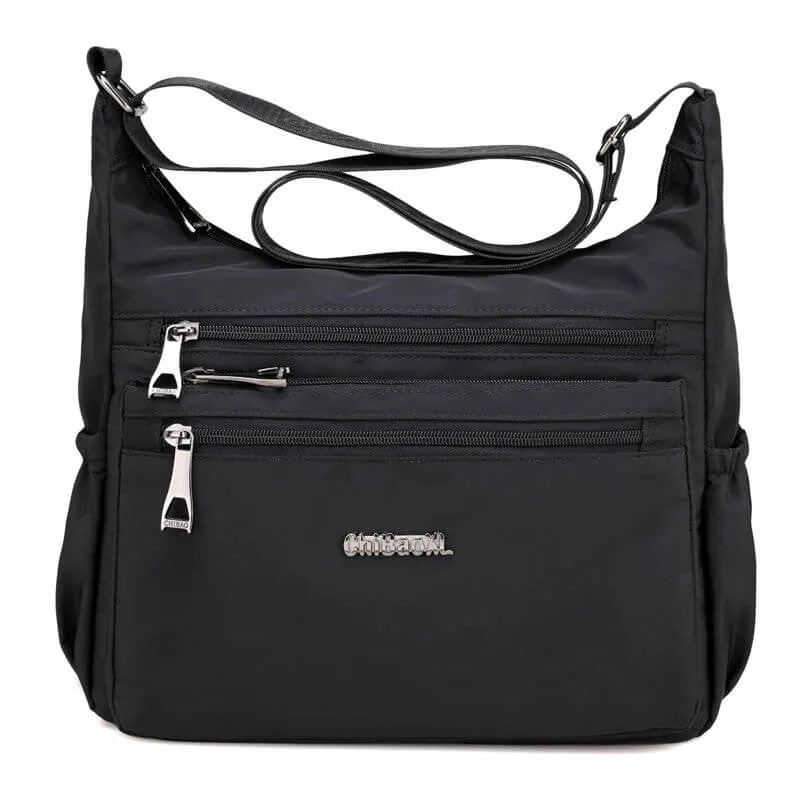 Women's large capacity nylon fabric waterproof fashion versatile shoulder bag