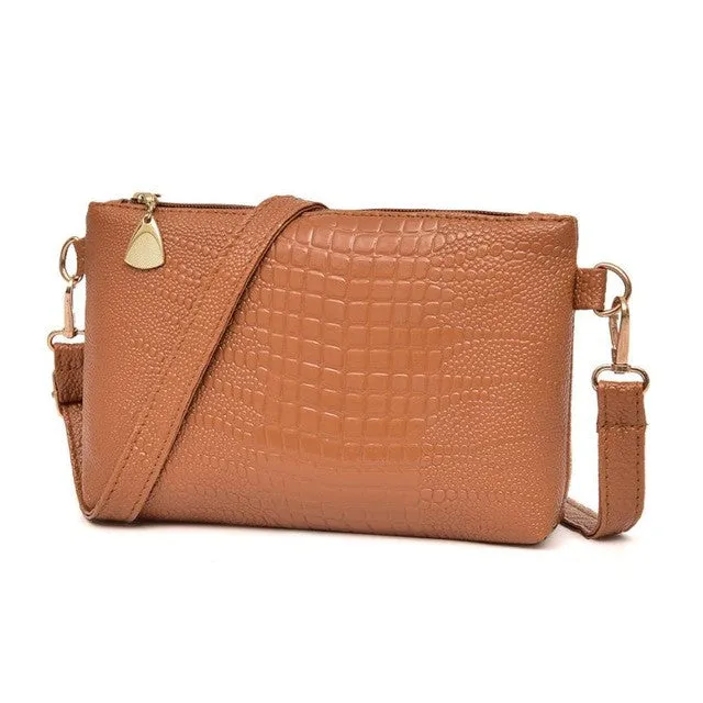 Xiniu Women Crocodile Pattern handbag women messenger bag small crossbody Shoulder Bag